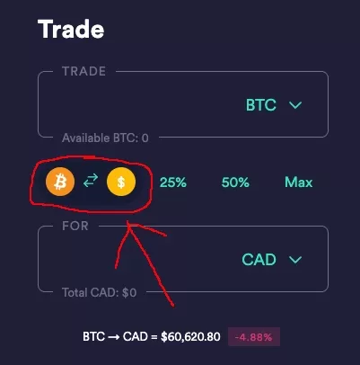 Convert BTC to CAD ( Bitcoin to Canadian Dollar)