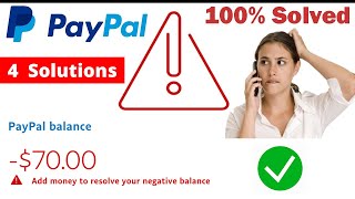 Why do I have a negative balance? | PayPal TT