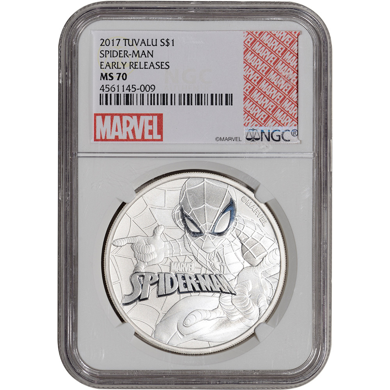 1 Oz Spiderman | limited edition silver coin | The Perth Mint