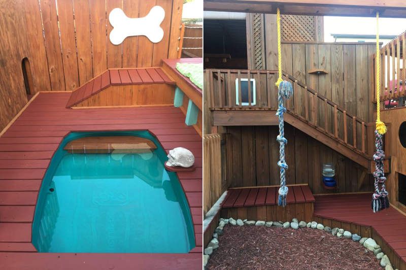 Doghouse Plan with Pool - 