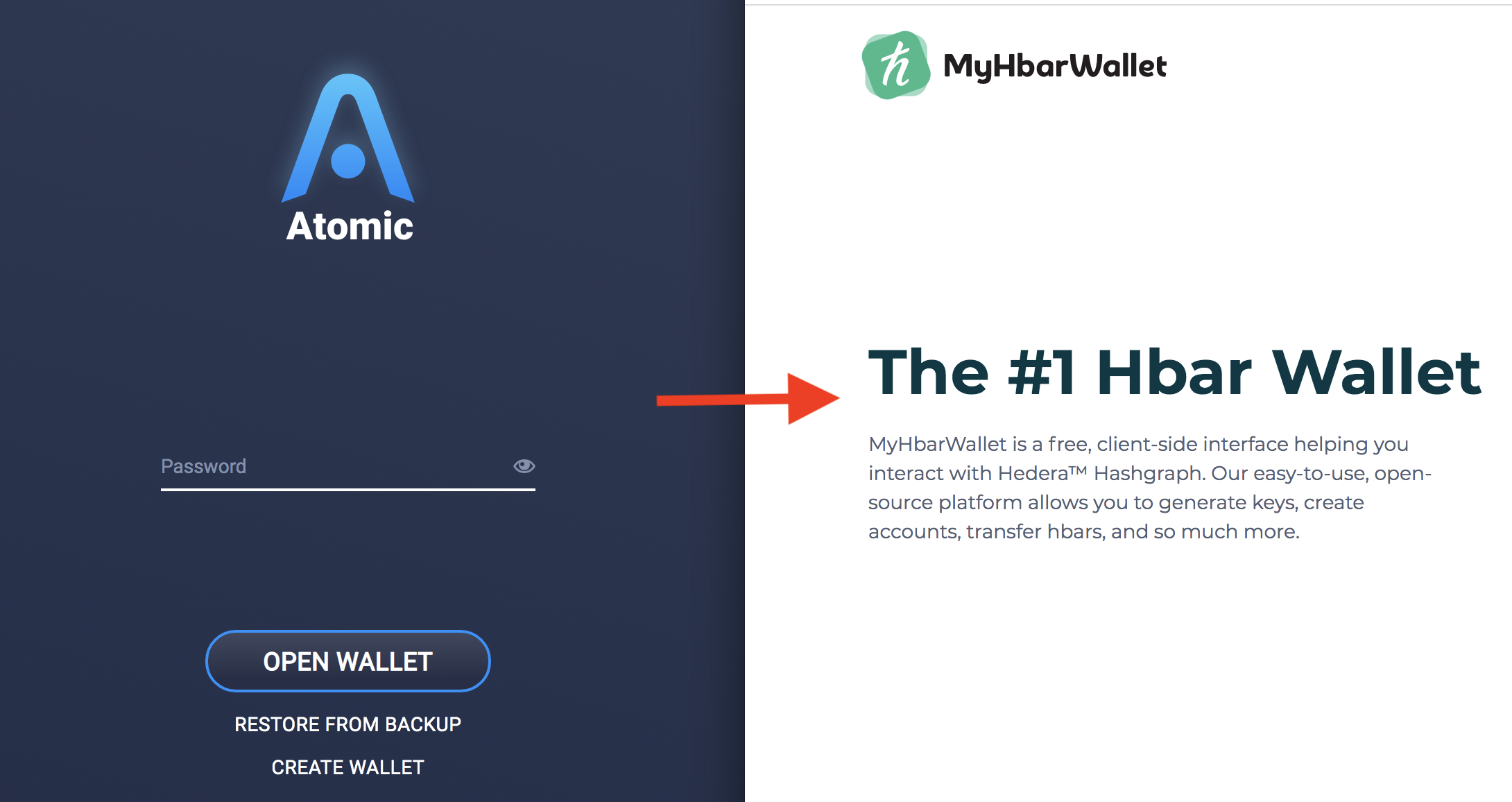 Creating a Software Hedera Account through Atomic Wallet to Load in MyHbarWallet | LaunchBadge