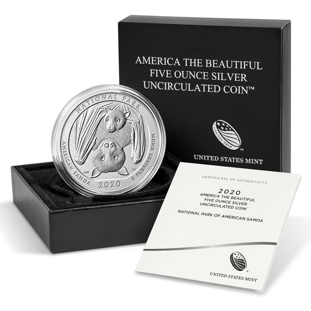 ATB Coins | 5 oz silver coin | Silver Bullion | Austin Coins