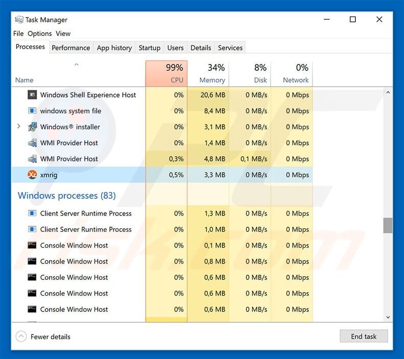 Win32/CoinMiner Infection - Resolved Malware Removal Logs - Malwarebytes Forums