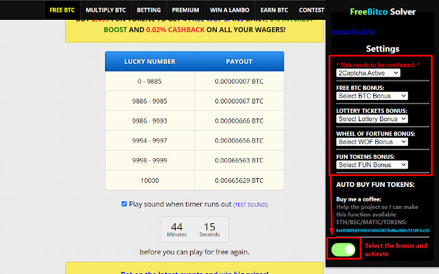 Free download Free Bitcoin APK for Android