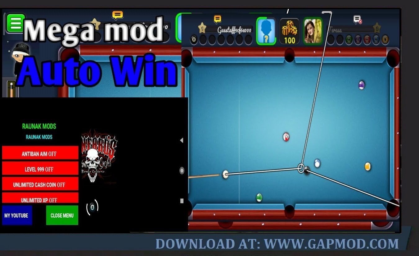 8 Ball Pool MOD APK v (Unlimited Cue, Long Line, Menu) - Apkmody