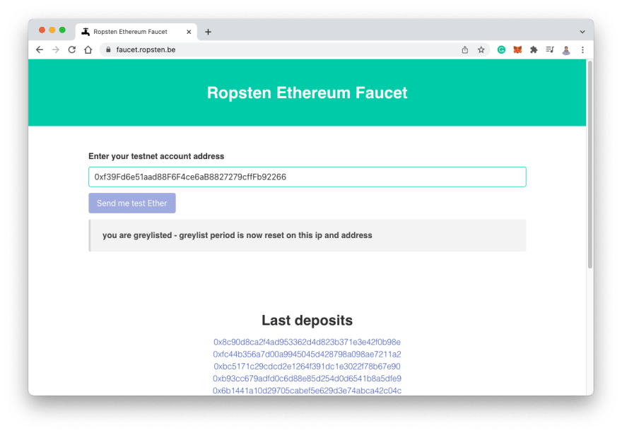 GitHub - wu4f/ropsten_faucet: Ropsten Ethereum faucet using OAuth2 written in Python