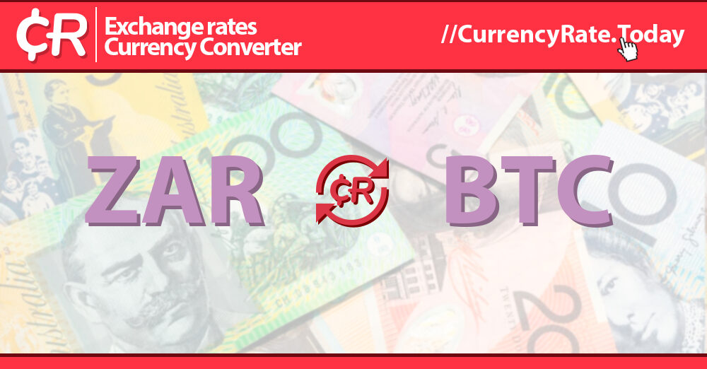 5 Bitcoins (BTC) to Rands (ZAR) - Currency Converter