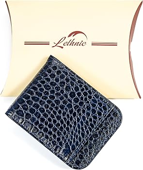 Lethnic Slim Money Clip Wallet, Bifold Leather Uganda | Ubuy