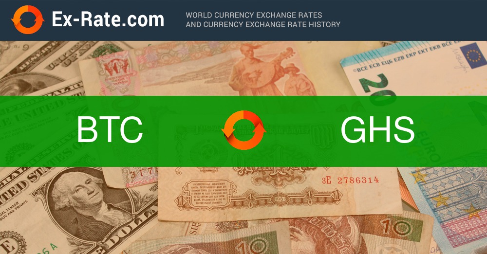 BTC to GHS Exchange Rate | Bitcoin to Ghanaian Cedi Conversion | Live Rate