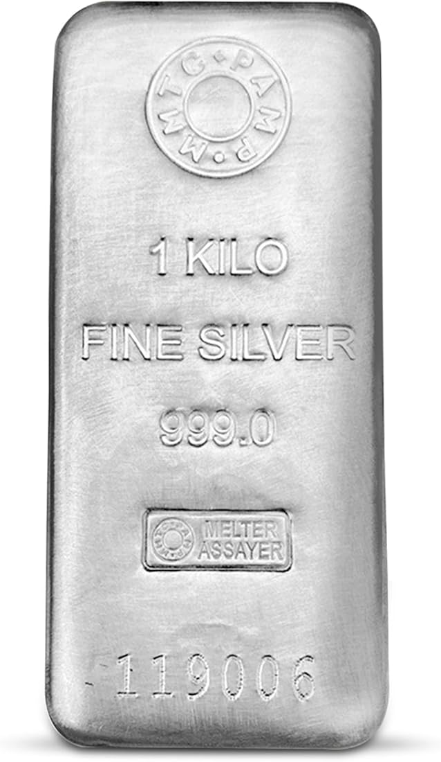 BULLION GIANTS Mastersize 1 Kg Kilo Silver Coin 25$ Samoa 