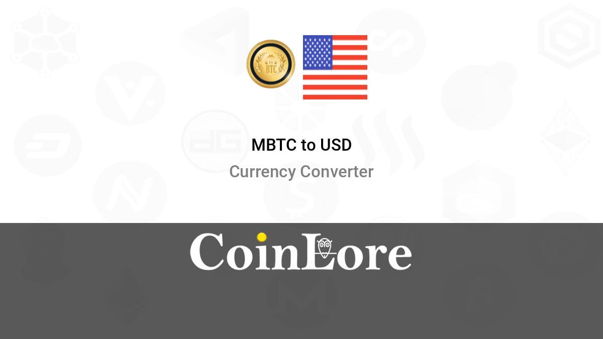 MBTC to USD Exchange - Convert Micro Bitcoin Finance to Dollar with bitcoinlog.fun