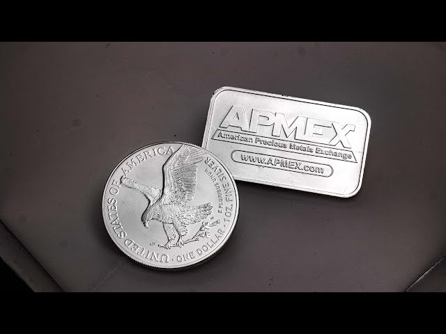 Silver Bars vs Silver Coins