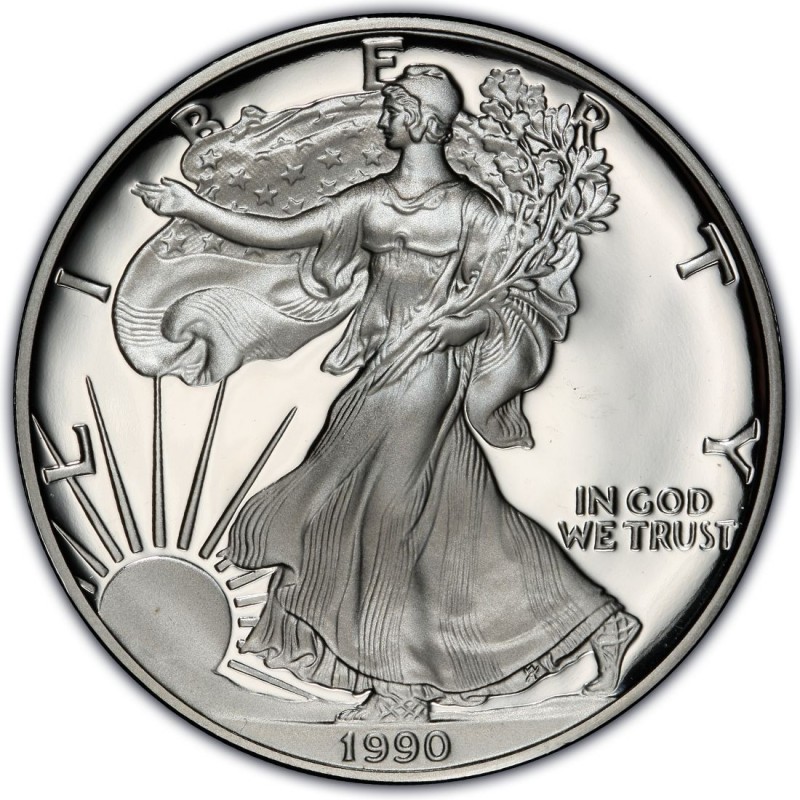 1 dollar - American Silver Eagle, USA - Coin value - bitcoinlog.fun