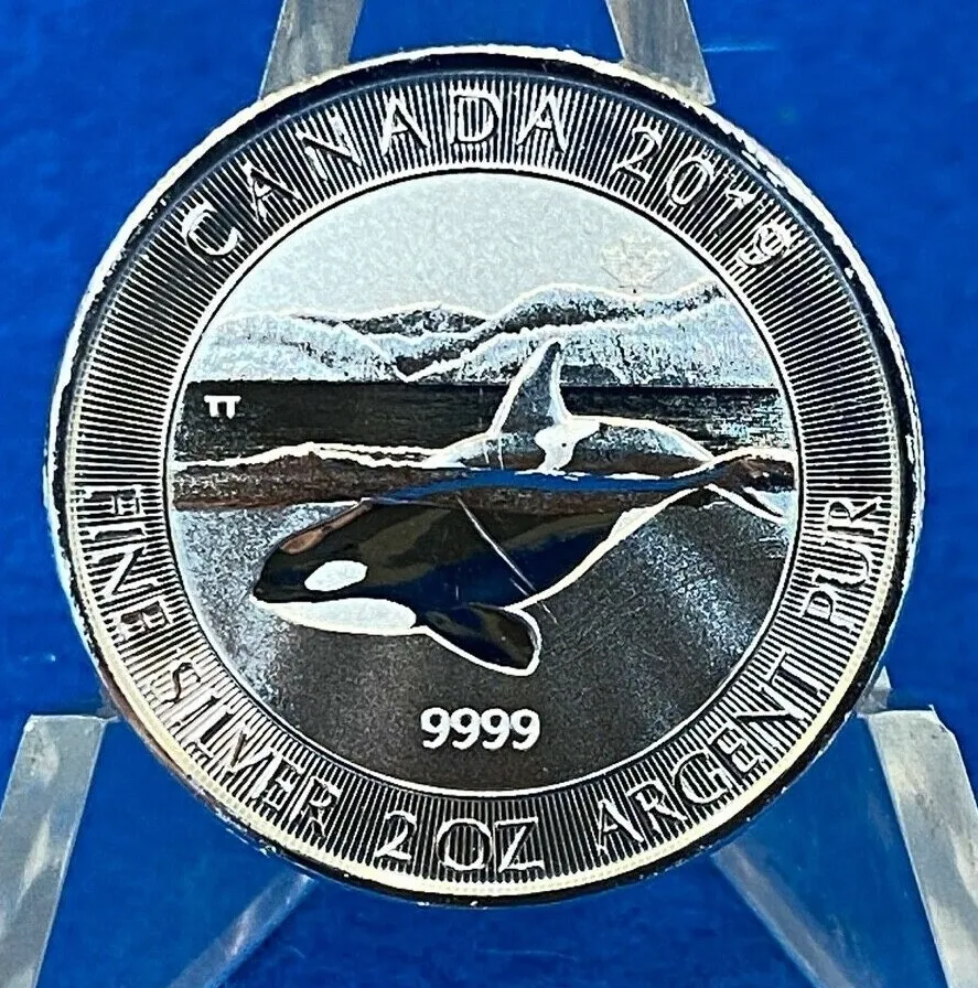 10oz Canadian Silver Orca Coin Review For - Bonds Online