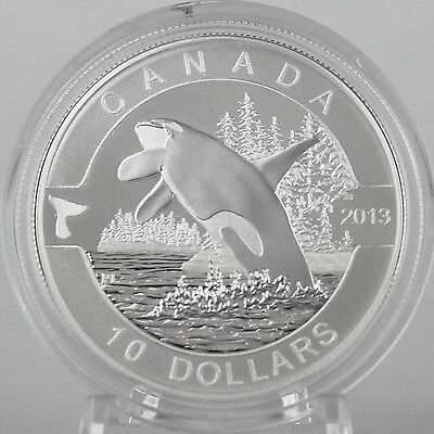 Canada: $10 Orca O Canada Series 1/2 oz Pure Silver Coin - London Coin Centre Inc.