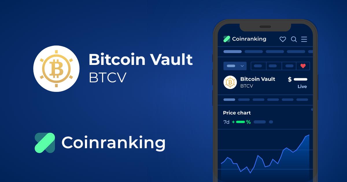 1 BTCV to USD Exchange Rate Calculator: How much USD is 1 Bitcoin Vault?