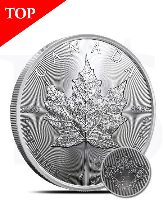 Buy Canada Silver Maple Leaf Coins Online at the Lowest Price