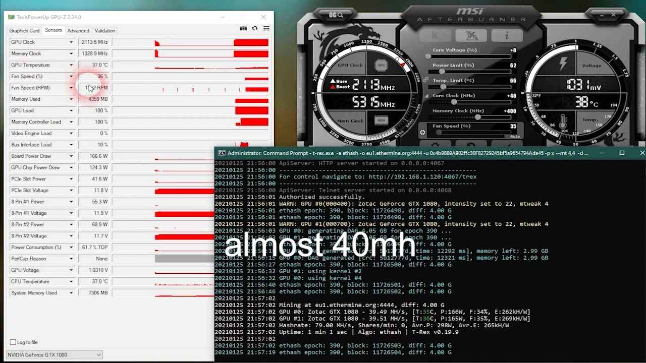 NVIDIA GTX 8 GB Hashrate, Release Date, Benchmarks