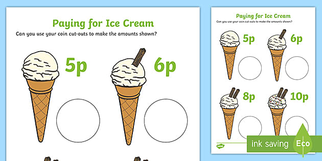 I Ice Cream A-Z 10p Circulated Coin | Copes Coins