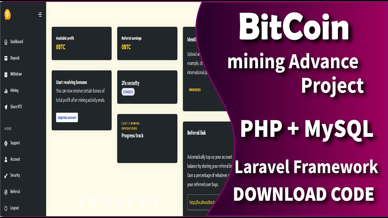 Bitmine v Advanced Bitcoin Mining Platform - Scripts - DoniaWeB