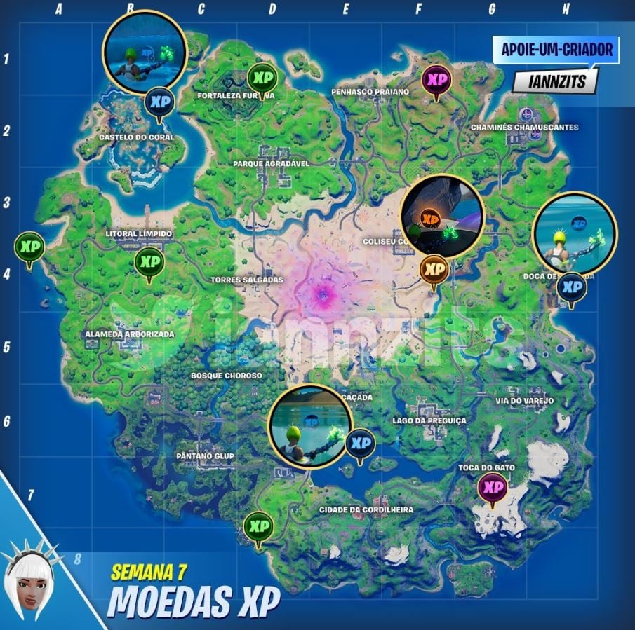 Fortnite Week 6 XP coins: List of all XP coins and their locations- Republic World