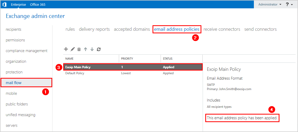 Exchange Online – Change Primary SMTP Address - CB5 Solutions LLC