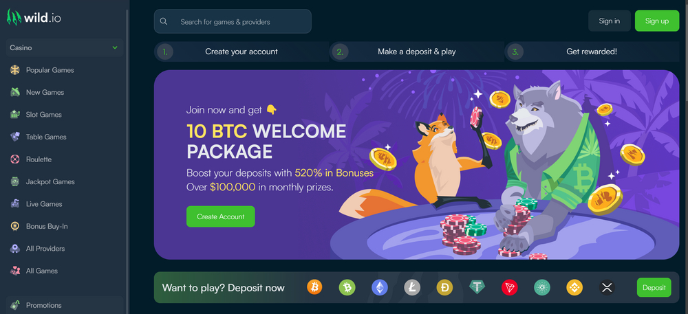 10 Best Crypto Casinos: Safe & Rewarding Gambling Sites