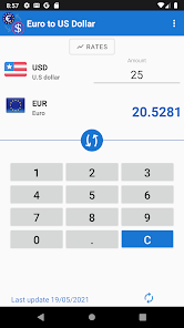 1 USD to EUR - US Dollars to Euros Exchange Rate