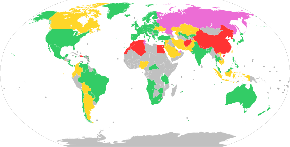 15 Countries Where Bitcoin is Legal and Illegal