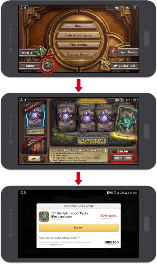 Hearthstone Amazon Coins guide: Android, iPhone, iPad and PC - August | Rock Paper Shotgun