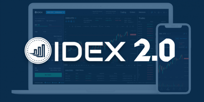 IDEX Price (IDEX), Market Cap, Price Today & Chart History - Blockworks