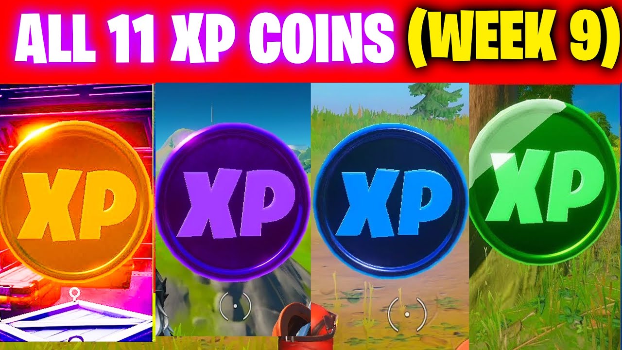 Fortnite Season 4 Week 9 XP Coins - Pro Game Guides