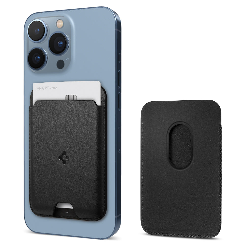 Spigen Magnetic Wallet Card Holder for iPhone 14, 13 | AMP