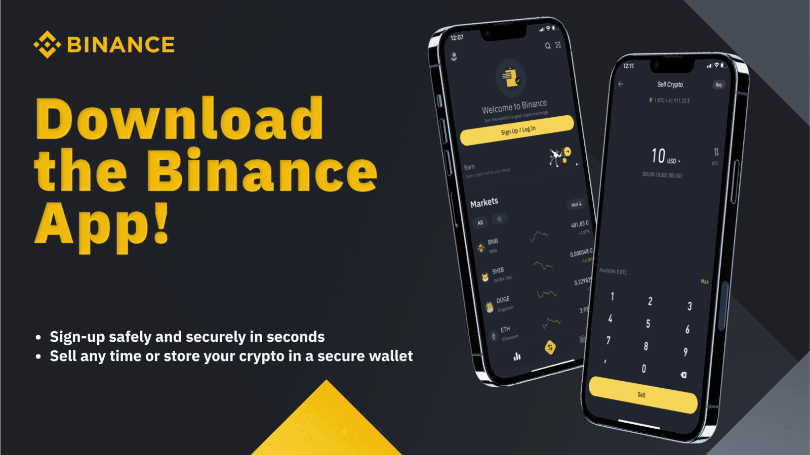 BINANCE CRYPTO WALLET APP APK (Android App) - Free Download