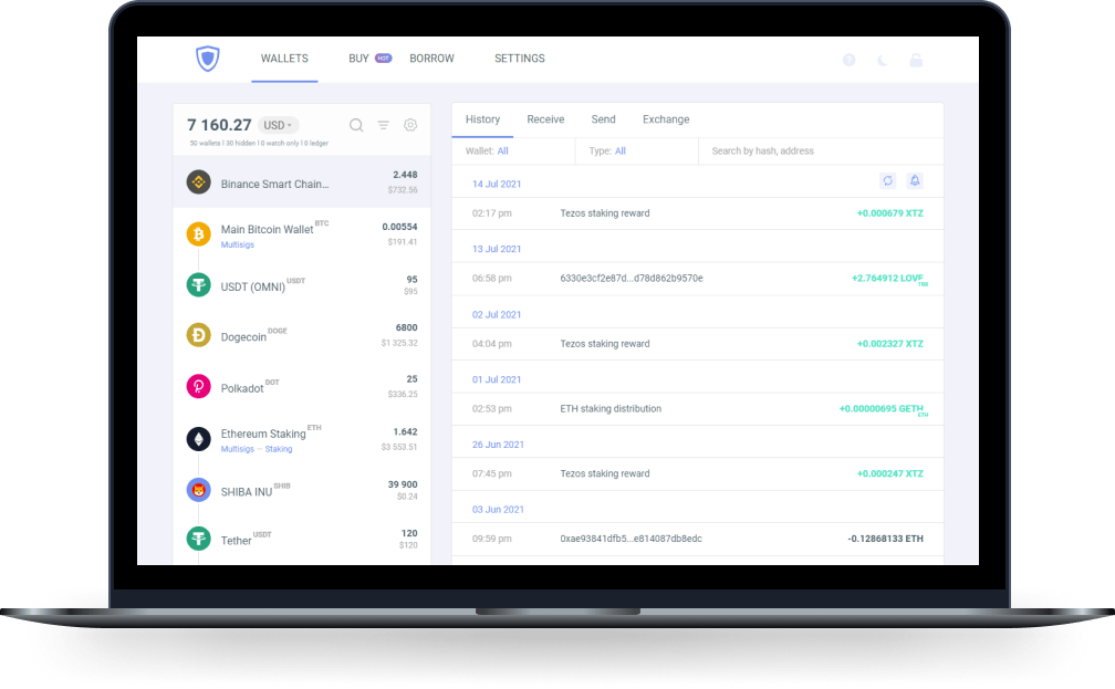 Crypto Desktop App | Figma Community