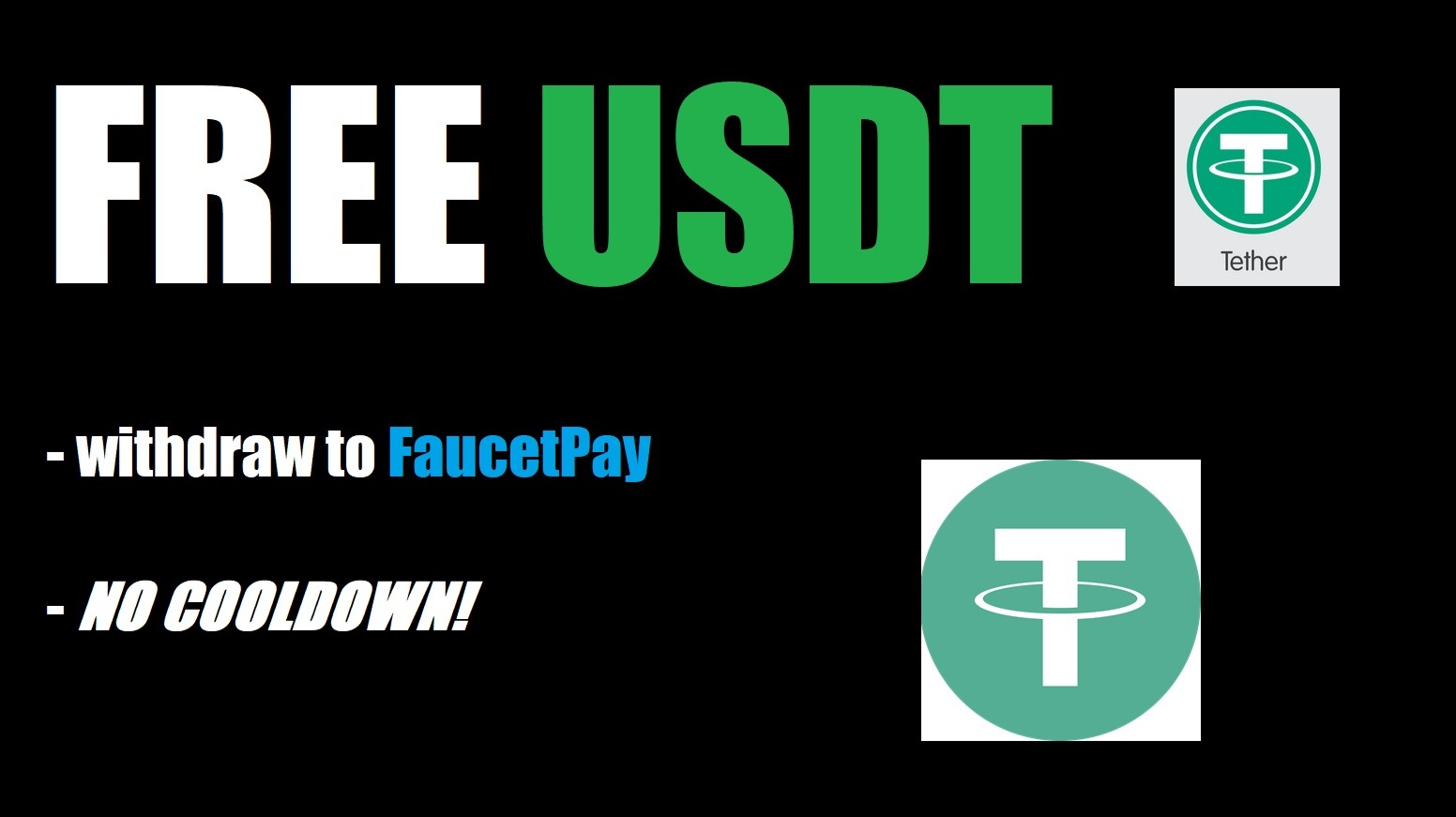 Tether (USDT) Faucetpay Faucets | March 