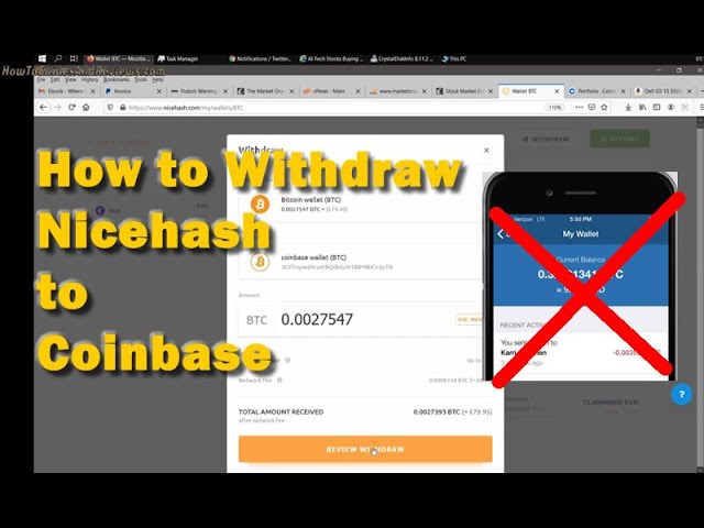 Free Coinbase withdrawal technical issues | NiceHash