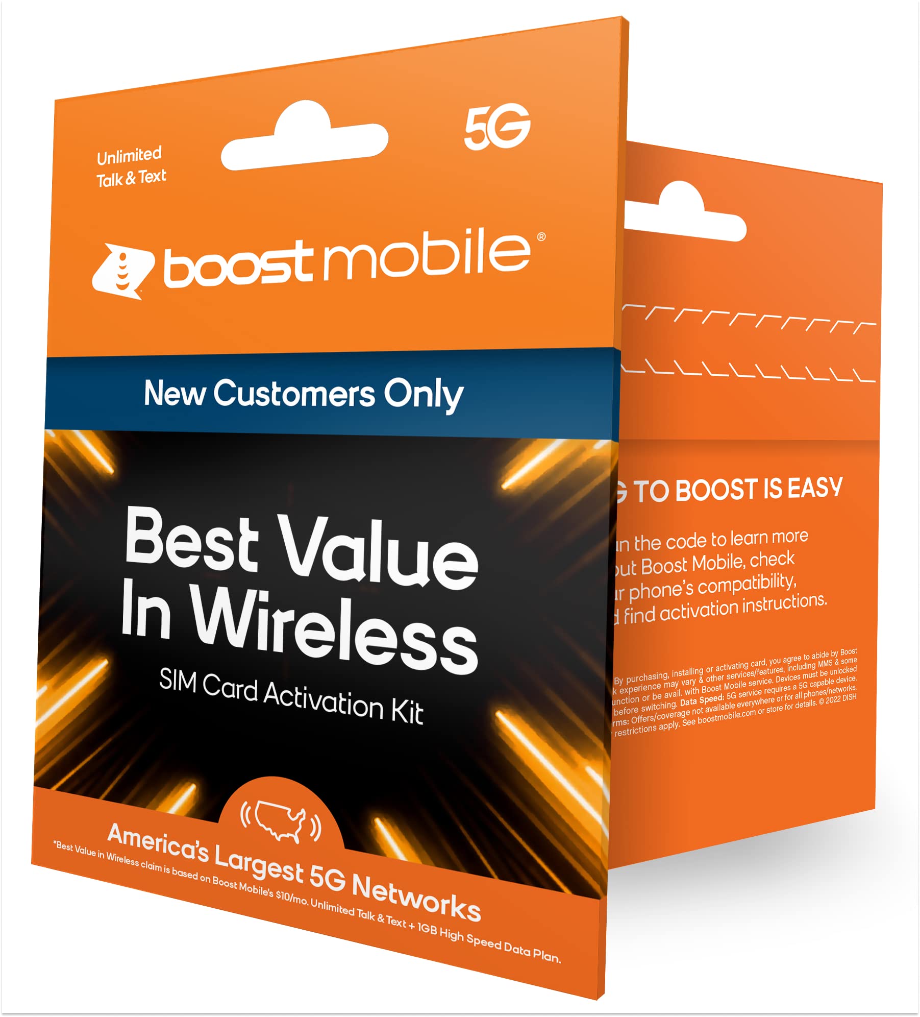 FREE SIM Card | Boost Mobile 2GB Data + Unlimited Talk & Text