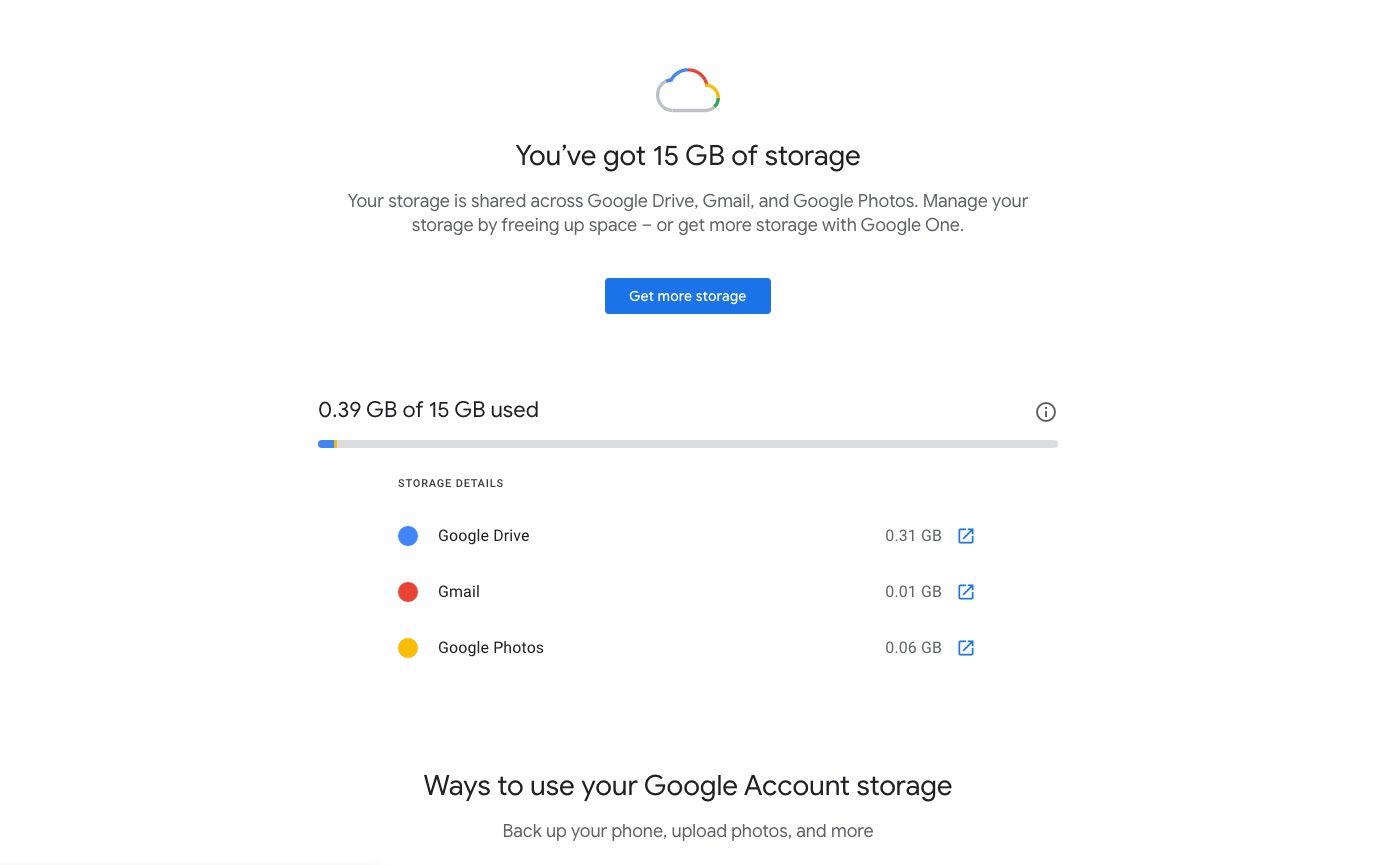 Google Drive: Sign-in