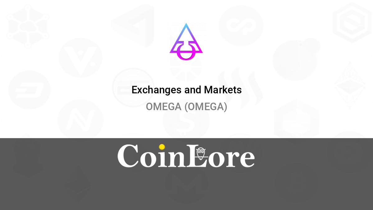 Omega Blockchain Price Today - OMEGA Coin Price Chart & Crypto Market Cap