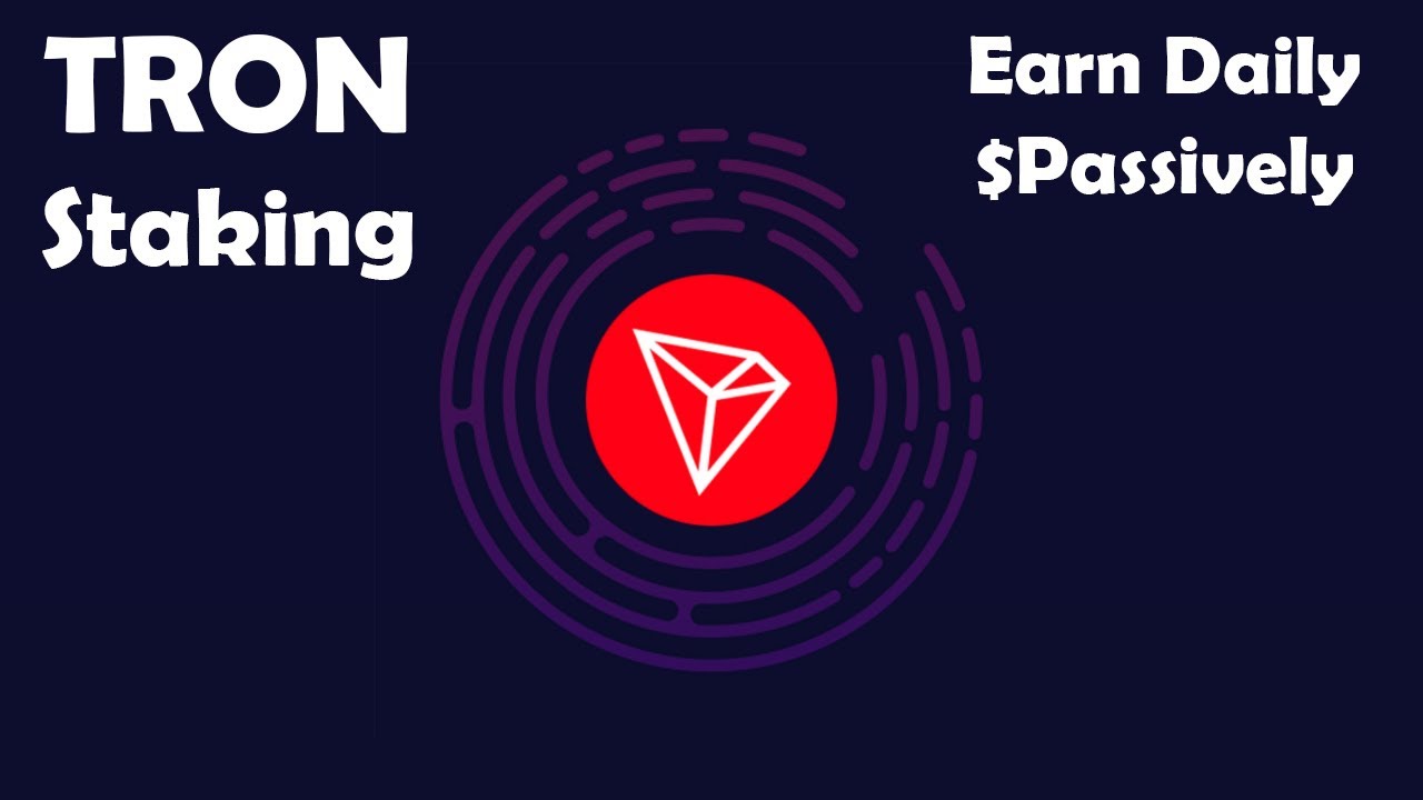 Tron Staking – TRX | Crypto Staking Rewards