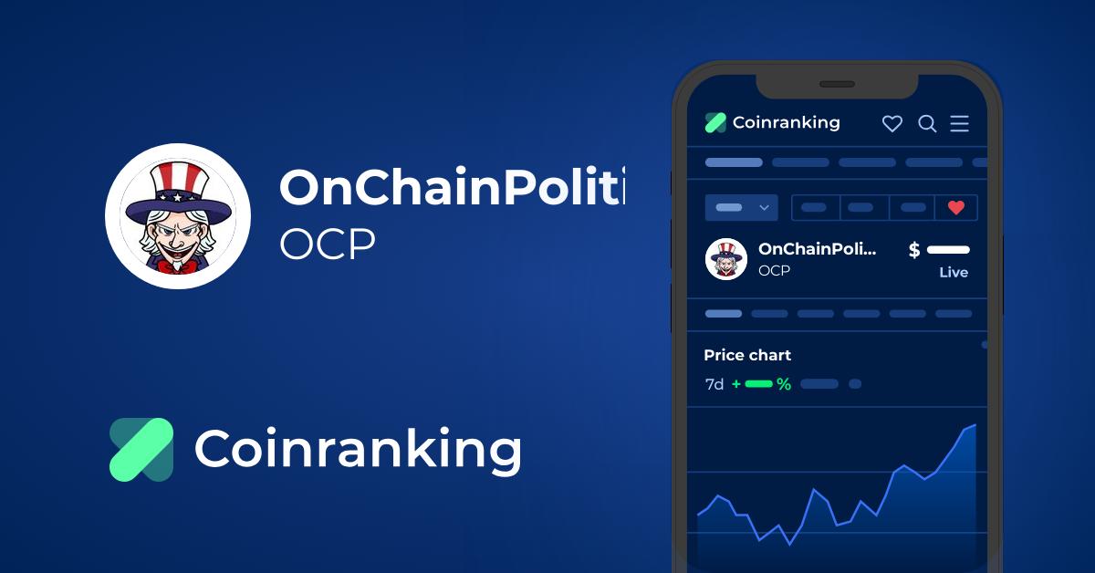 OC Protocol (OCP) live coin price, charts, markets & liquidity