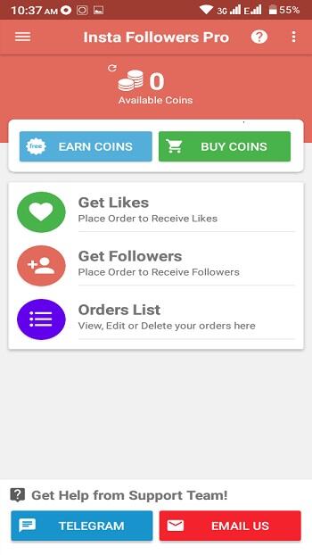 InstaUp APK V Download | Get Unlimited Real IG Followers [FREE]