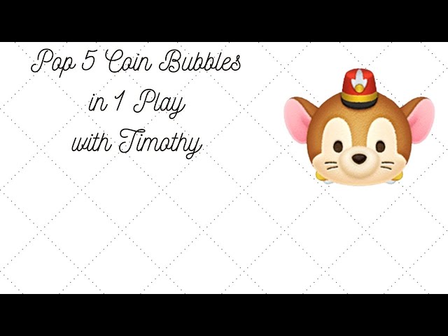 LINE: Disney Tsum Tsum (Global) - April Event, Tsum Tsum Scratch - 40/50