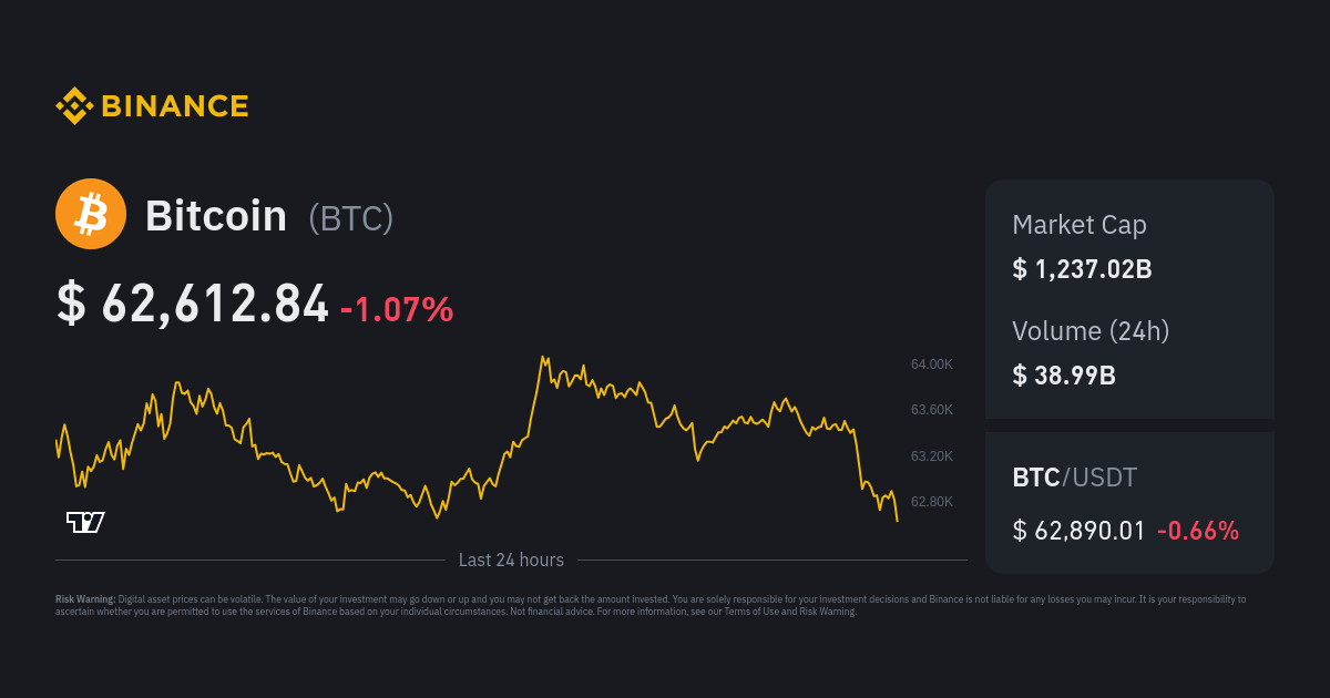 Live Bitcoin Price: BTC to USD Price Charts & History