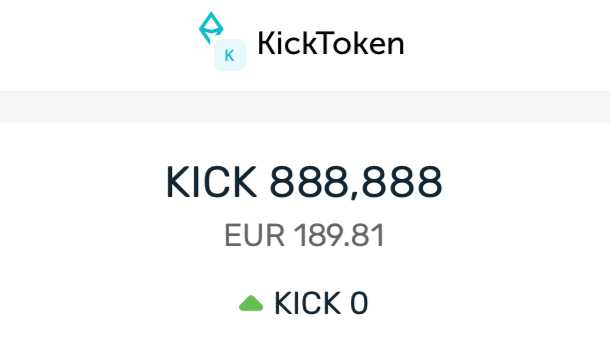 KICK ($) - KickToken [old] Price Chart, Value, News, Market Cap | CoinFi