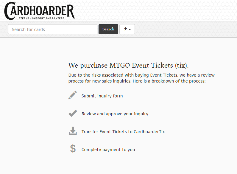 Insider: [MTGO] Buying Tix on MTGO | Quiet Speculation