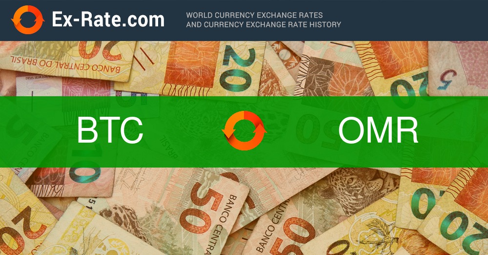 Live Bitcoin to Omani Rials Exchange Rate - ₿ 1 BTC/OMR Today