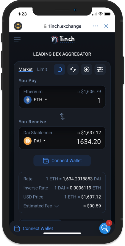 1inch Network | Leading high capital efficient DeFi protocols