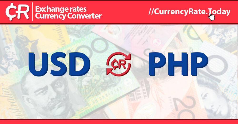 Convert PHP to AUD - Philippine Peso in Australian Dollar exchange rate